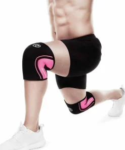 Rehband Rx Knee-Sleeve 5mm Black/Pink
