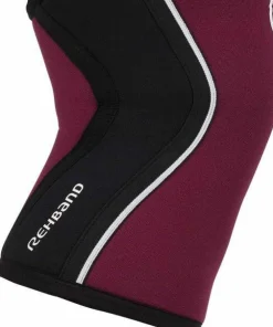 Rehband Rx Knee-Sleeve 5mm Black/Burgundy Sale