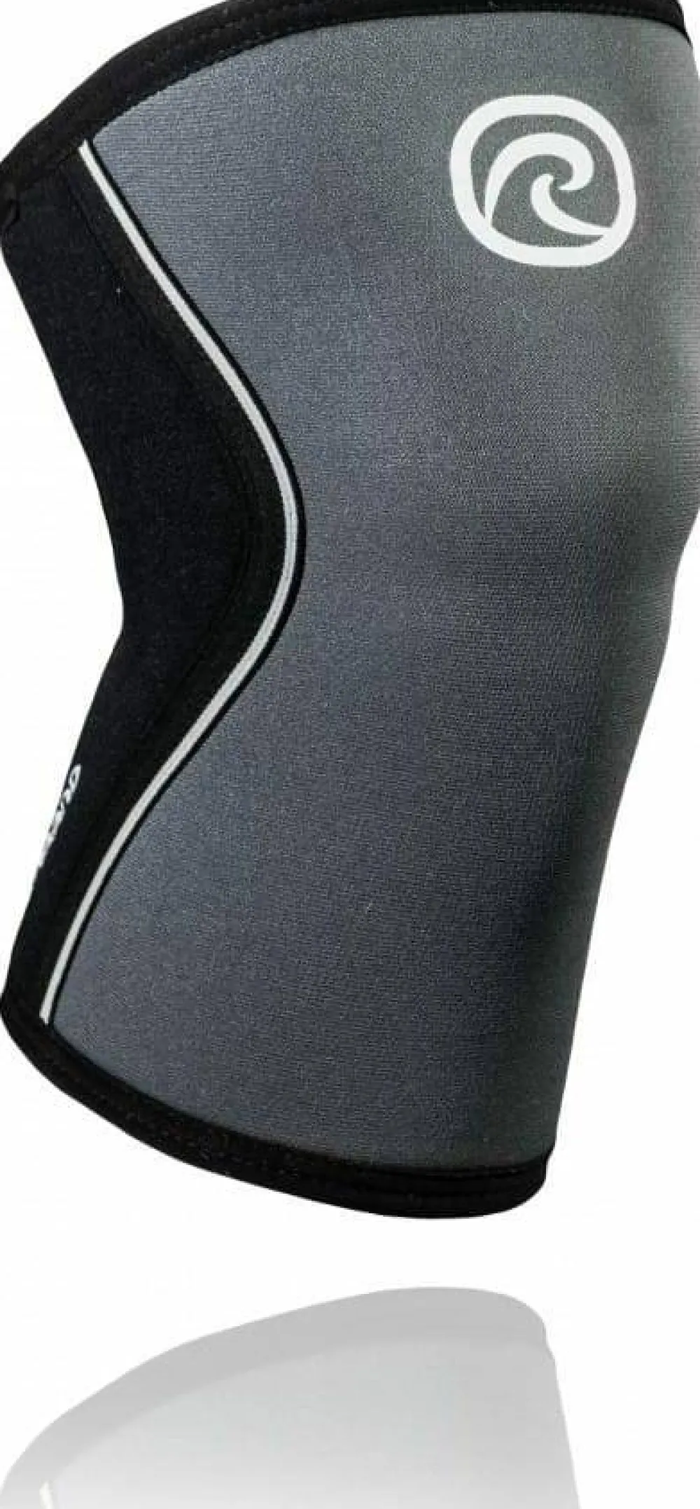 Rehband Rx Knee-Sleeve 5mm Black/Steel Grey Hot