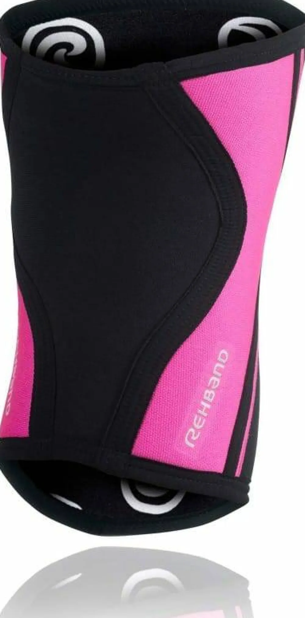 Rehband Rx Knee-Sleeve 5mm Black/Pink Clearance