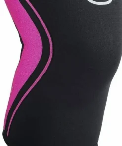 Rehband Rx Knee-Sleeve 5mm Black/Pink Clearance