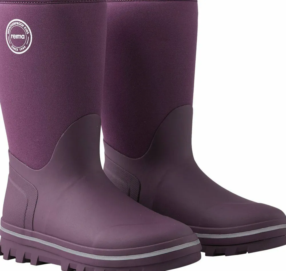 Hot Kids' Rain Boots Loikaten 2.0 Deep Purple Barn Vinterskor Barn