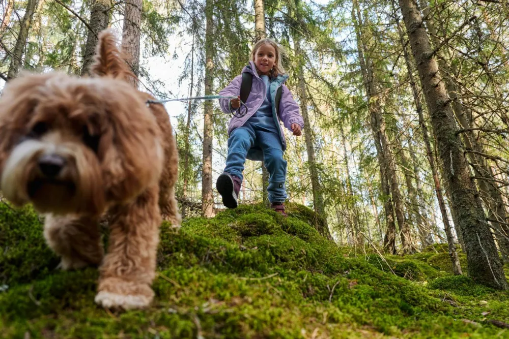 Clearance Kids' Down Jacket Fossila Barn Barnjackor & Västar