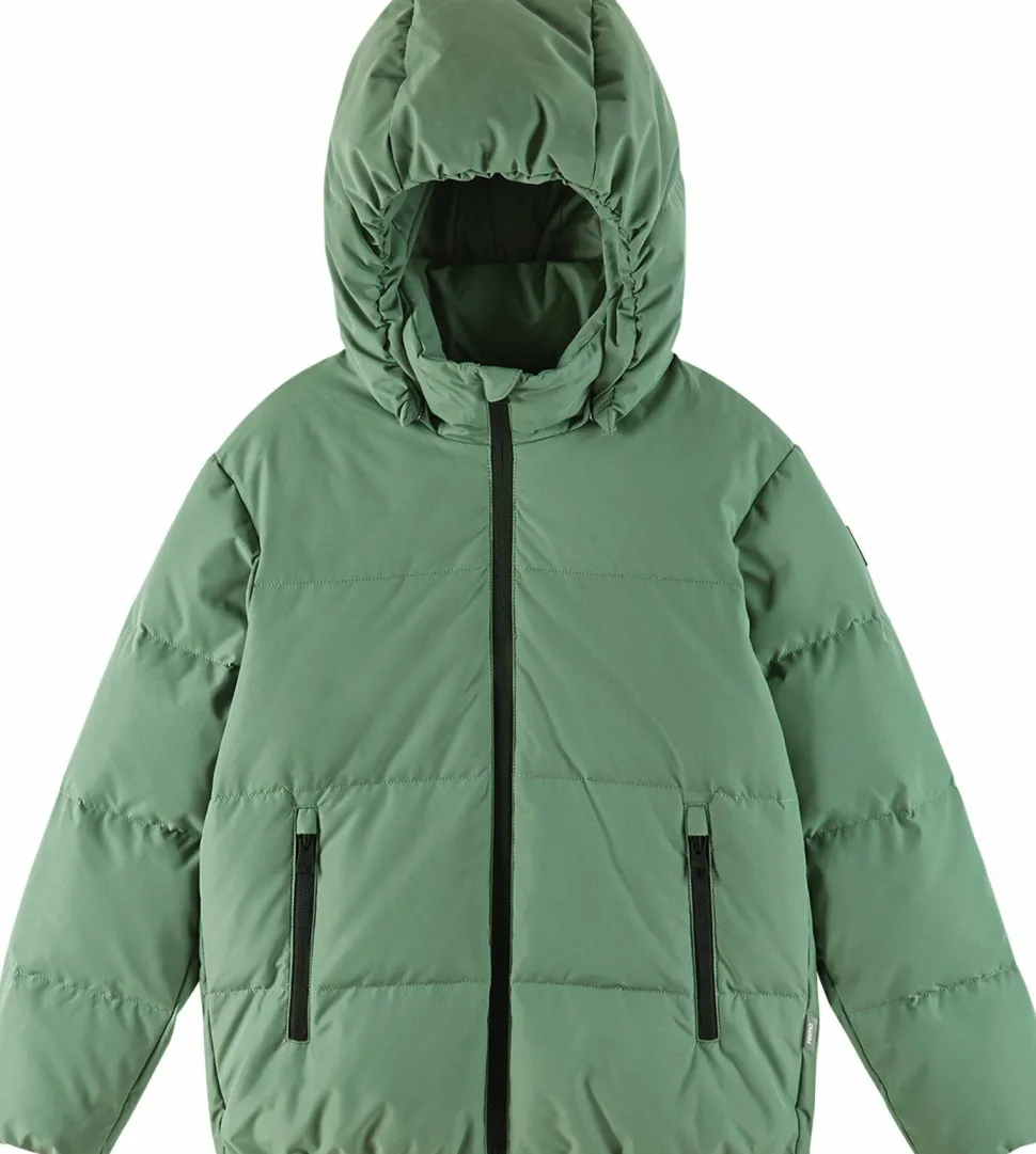 Reima Kids' Down Jacket Paimio Green Clay