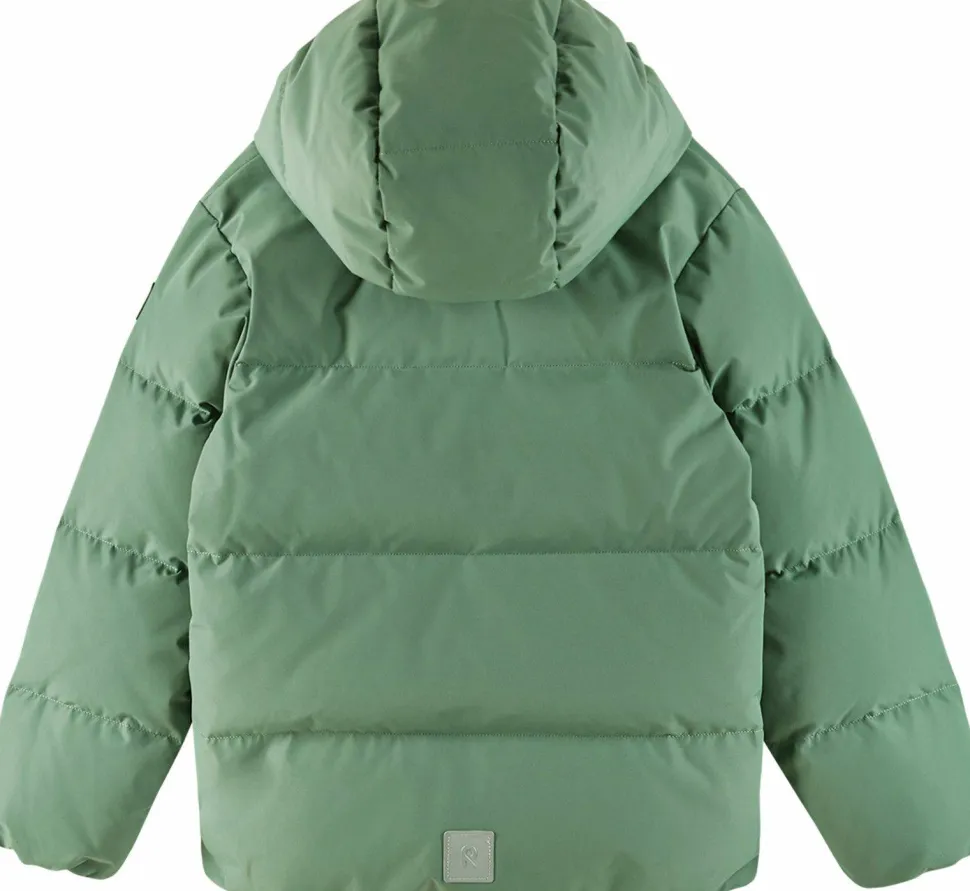 Reima Kids' Down Jacket Paimio Green Clay
