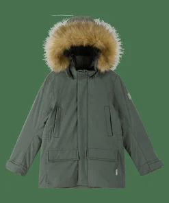 Reima Kids' Reimatec Down Jacket Serkkula Thyme Green