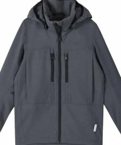 Reima Kids' tec Jacket Saarela Soft Black Outlet
