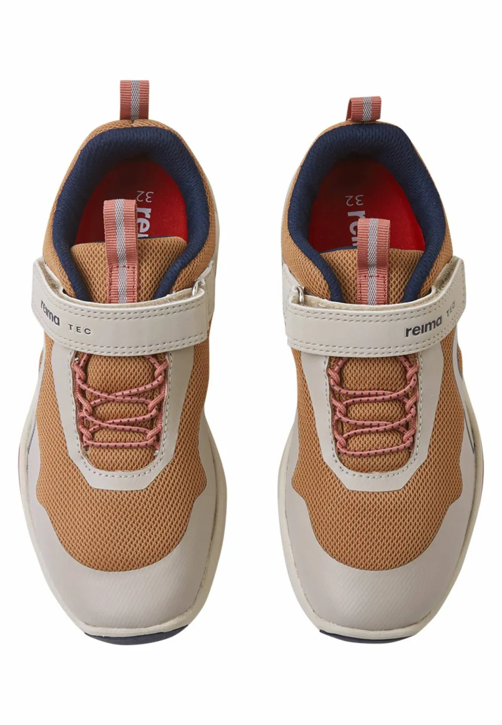 Reima Kids' tec Sneakers Enkkari Peanut Brown New