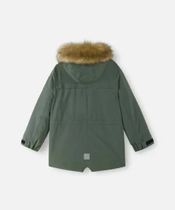 Reima Kids' Reimatec Winter Jacket Ajaton Thyme Green