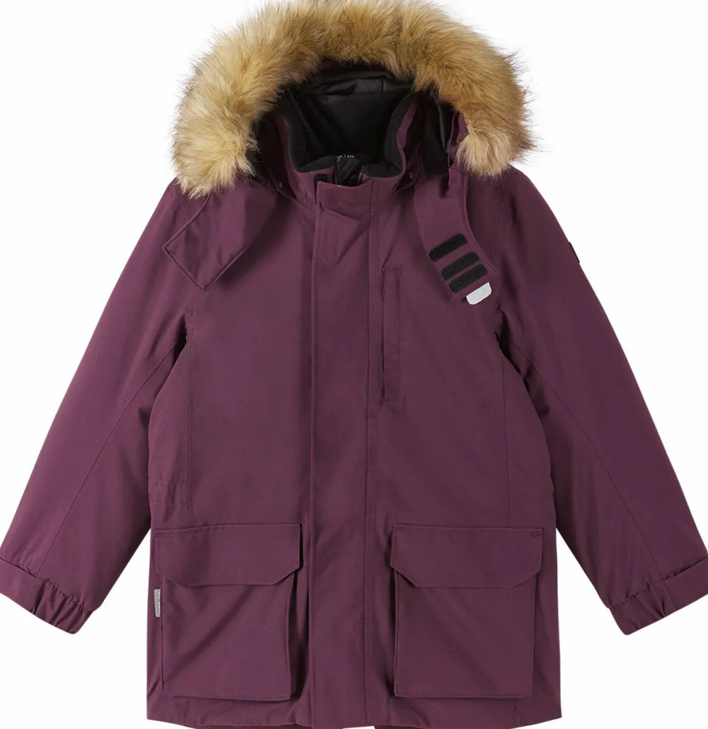 Reima Kids' tec Winter Jacket Ajaton Deep Purple Discount
