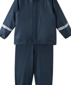 New Kids' Shell Rain Outfit Tihku Navy Barn Regnkläder Barn