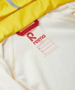 Outlet Kids' Shell Raincoat Lampi Yellow Barn Regnkläder Barn