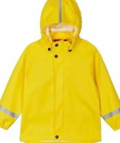 Outlet Kids' Shell Raincoat Lampi Yellow Barn Regnkläder Barn