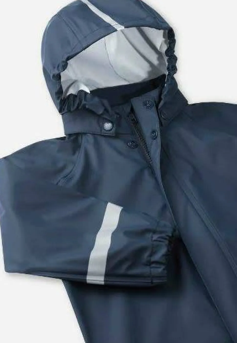 Reima Kids' Shell Raincoat Lampi Navy