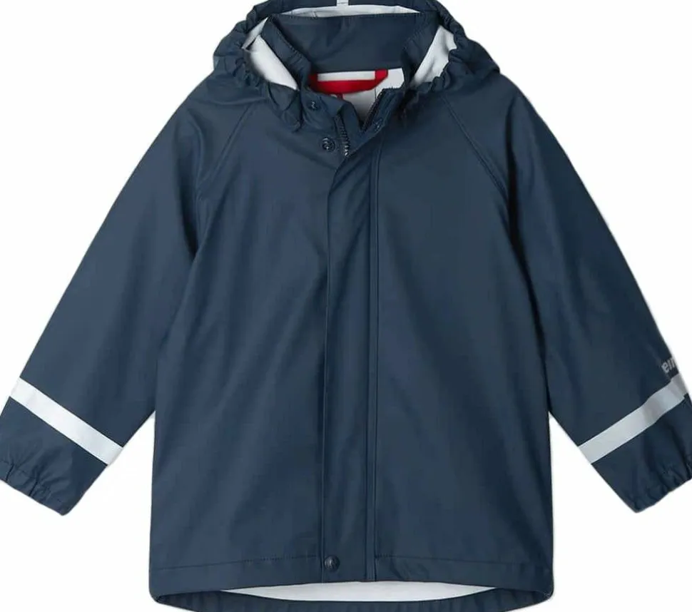 Reima Kids' Shell Raincoat Lampi Navy