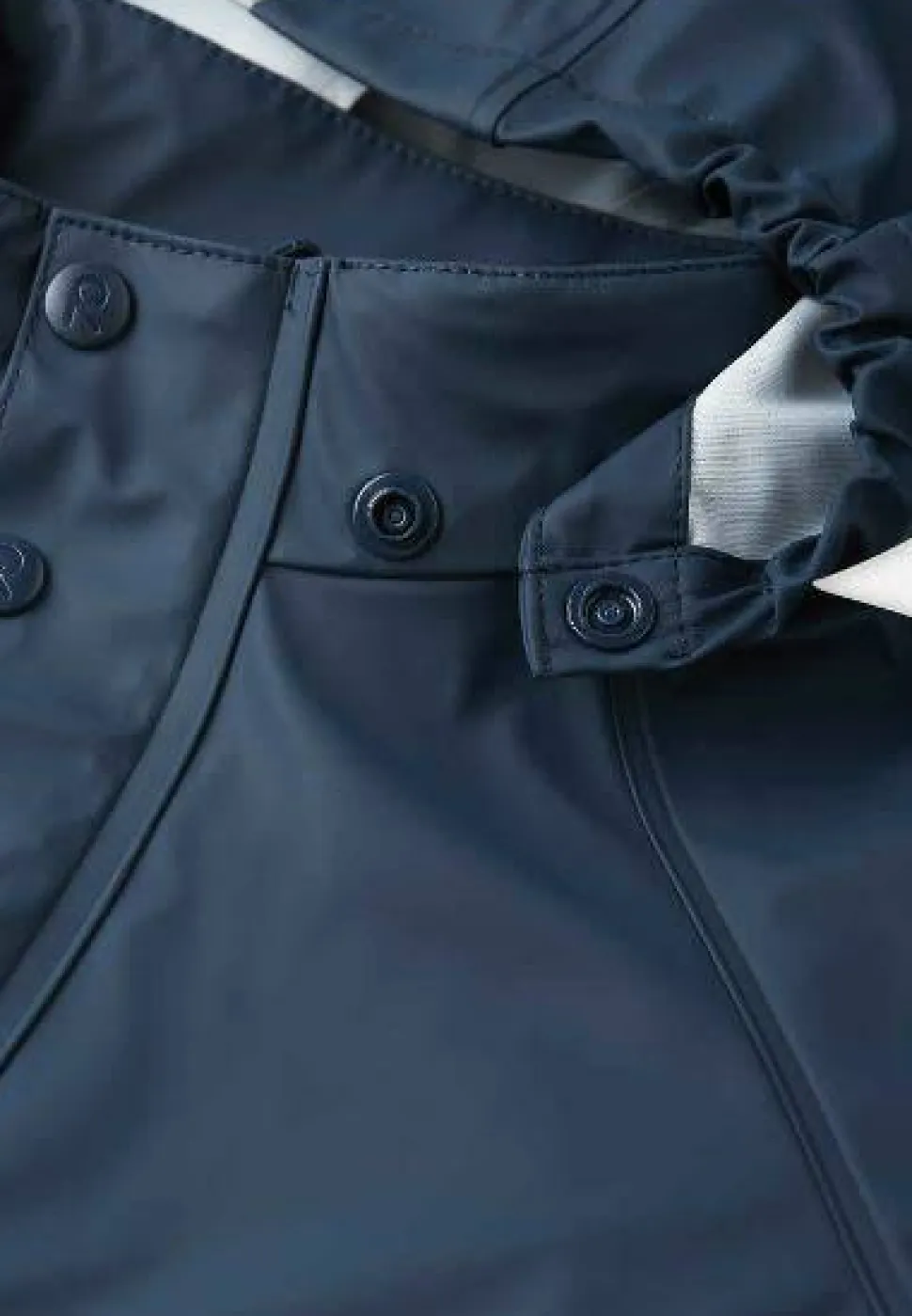 Reima Kids' Shell Raincoat Lampi Navy