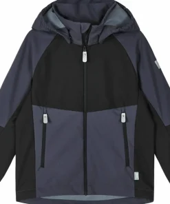 Reima Kids' Softshell Jacket Verraton Soft Black