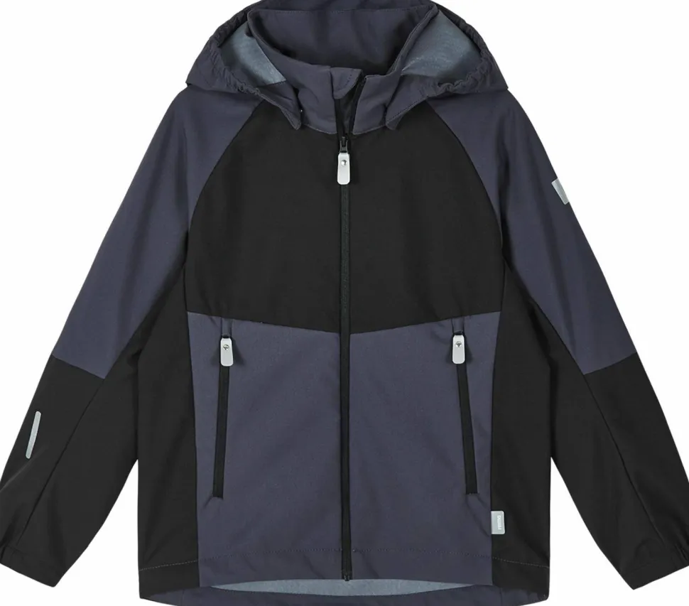Reima Kids' Softshell Jacket Verraton Soft Black