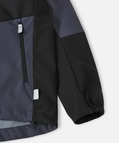 Reima Kids' Softshell Jacket Verraton Soft Black