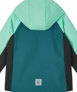 Reima Kids' Softshell Jacket Temppu Dark Teal