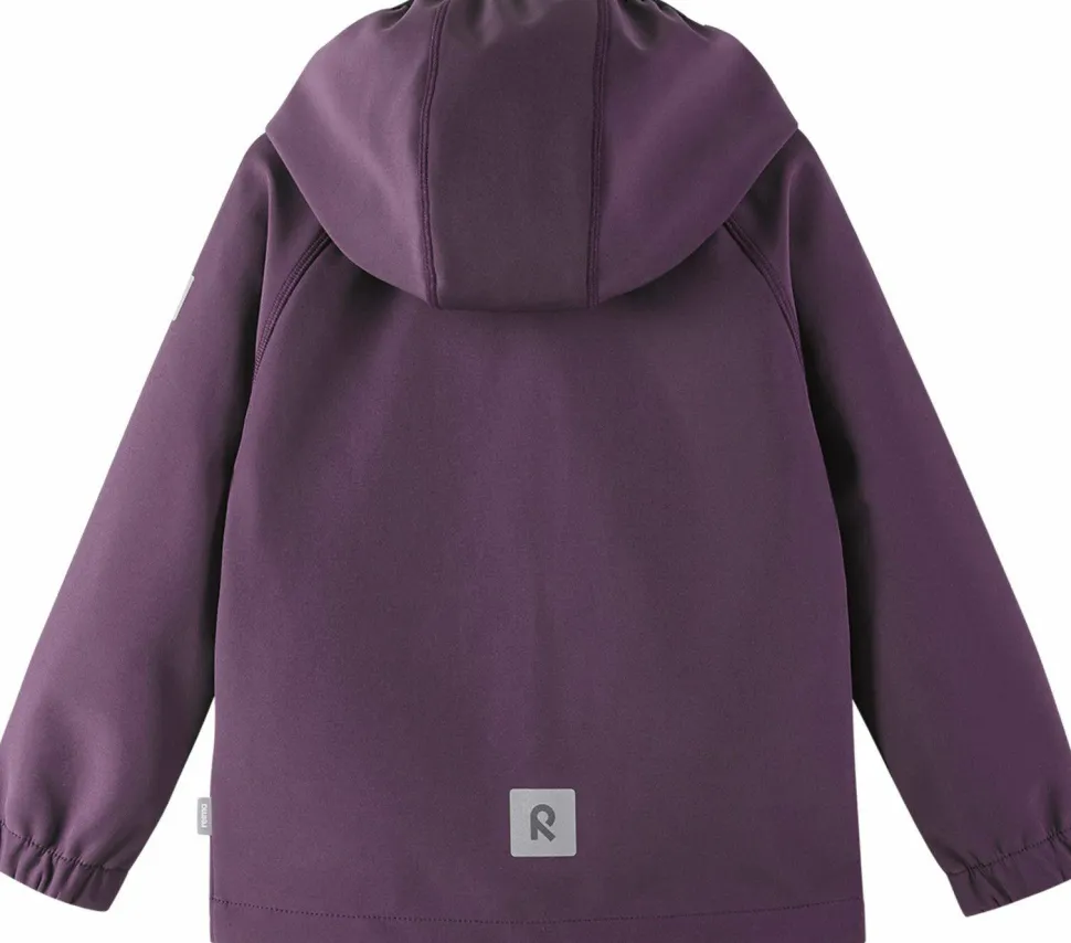 Reima Kids' Softshell Jacket Vantti Deep Purple
