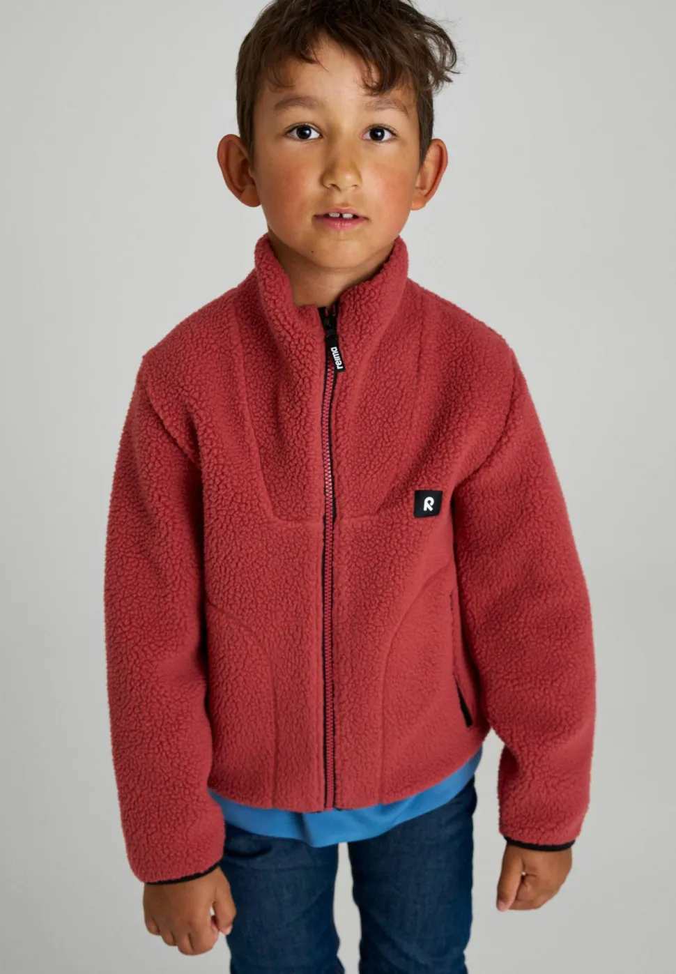 Reima Kids' Turkki Sweater Red Clay