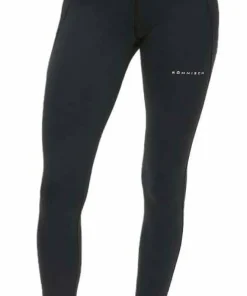 Röhnisch Women's Flattering Curved High Waist Tights Black Hot