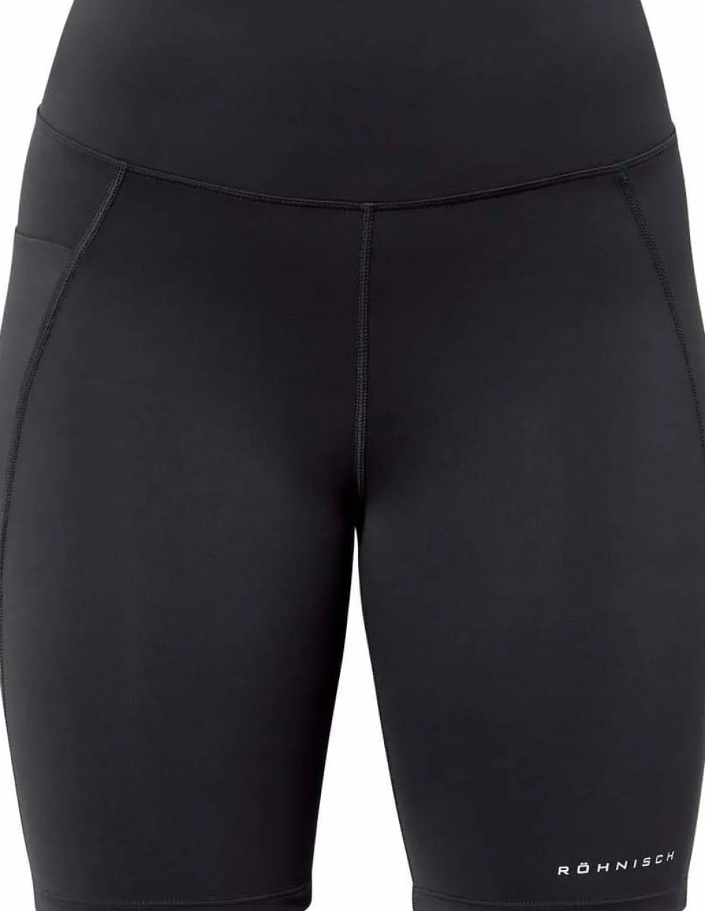 Röhnisch Women's Flattering High Waist Bike Tights Black