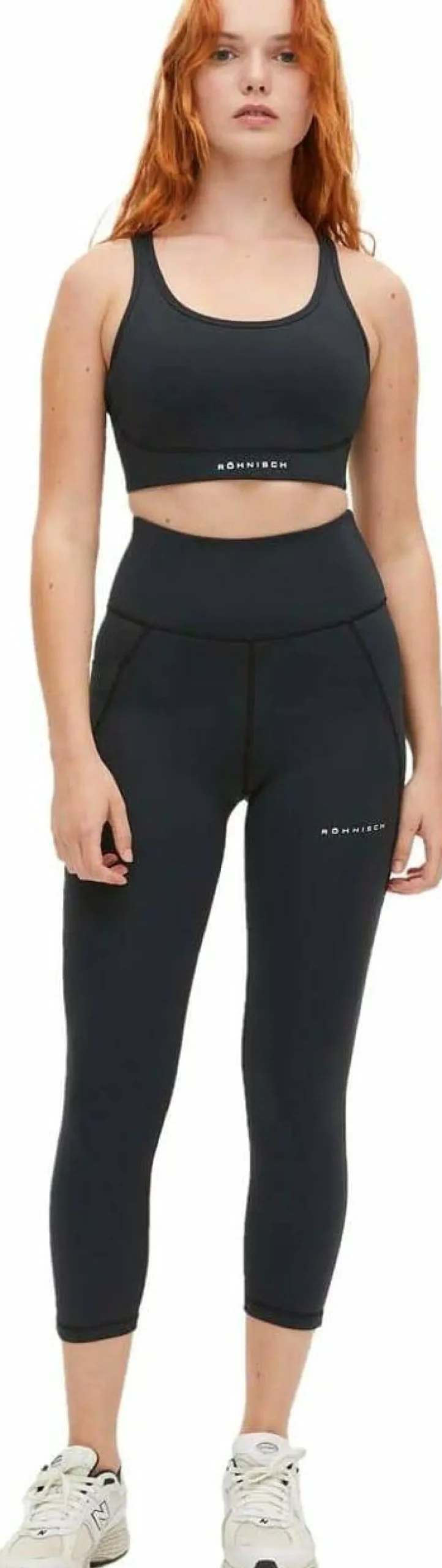 Röhnisch Women's Flattering High Waist 7/8 Tights Black Sale