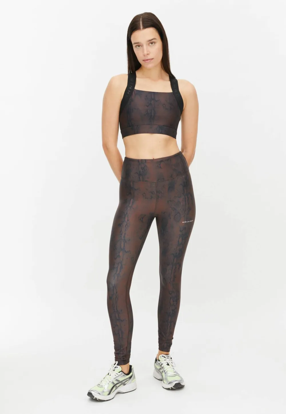 New Women's Printed High Waist Tights Yoga