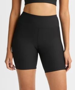 Röhnisch Women's Ribbed R Bike High Waist Tights Black