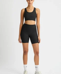 Röhnisch Women's Ribbed R Bike High Waist Tights Black