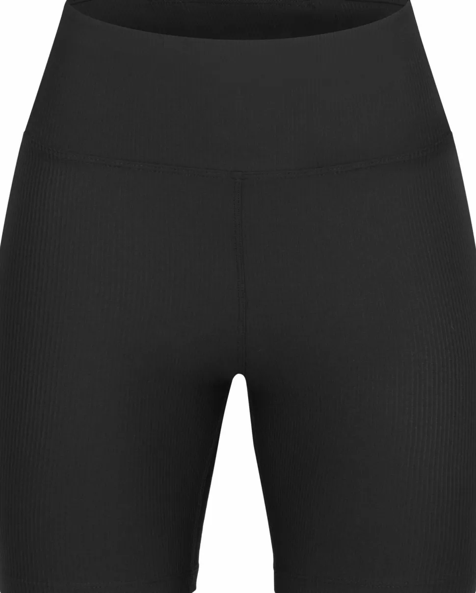 Röhnisch Women's Ribbed R Bike High Waist Tights Black