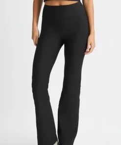 Online Women's Ribbed R Flare High waist Tight Träning