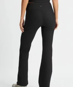 Röhnisch Women's Ribbed R Flare High waist Tight Black