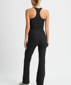 Röhnisch Women's Ribbed R Flare High waist Tight Black