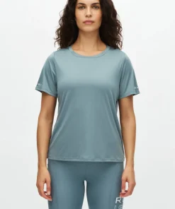 Röhnisch Women's Team Logo Tee Stormy Sea