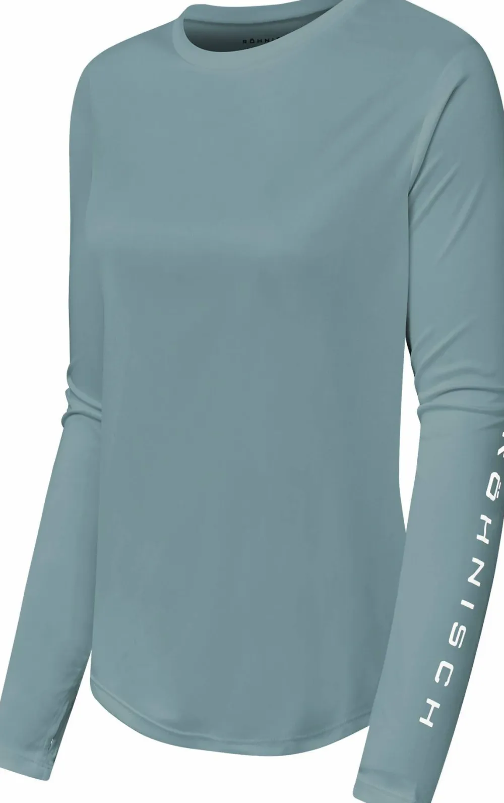 Röhnisch Women's Team Logo Long Sleeve Stormy Sea Hot