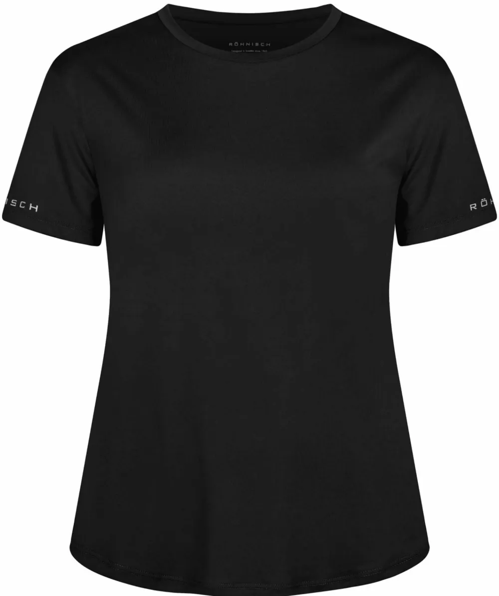 Röhnisch Women's Team Logo Tee Black New