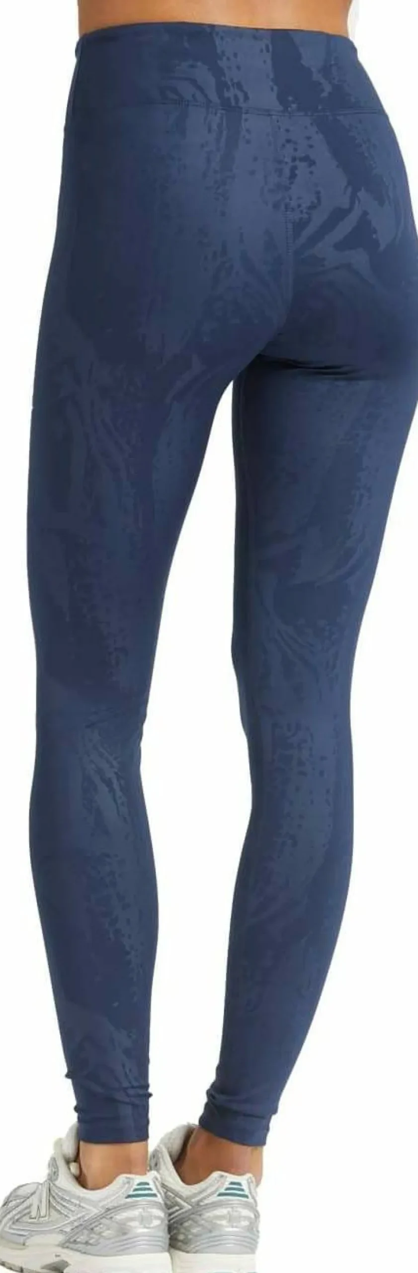 Röhnisch Women's Untamed Emboss Tights Beetle Emboss Navy