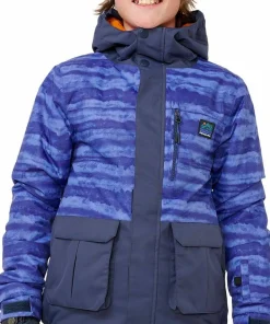 Rip Curl Kids' Anti-Series Snake Jacket 10K/10K Navy