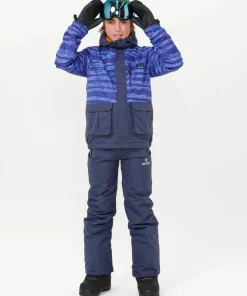 Rip Curl Kids' Anti-Series Snake Jacket 10K/10K Navy