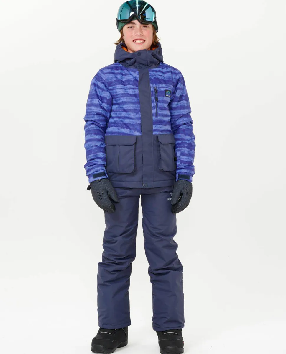 Rip Curl Kids' Anti-Series Snake Jacket 10K/10K Navy