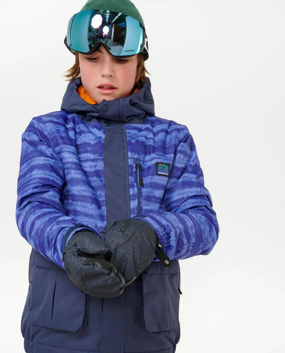 Rip Curl Kids' Anti-Series Snake Jacket 10K/10K Navy