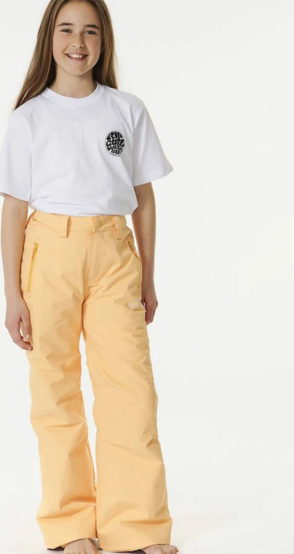 Rip Curl Kids' Olly Snow Pant Pastel Orange