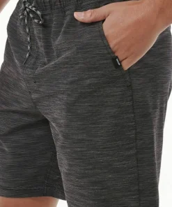 Rip Curl Men's Boardwalk Jackson Volley Black