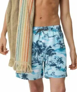 Rip Curl Men's Dreamers Volley Boardshorts Glacier Blue New