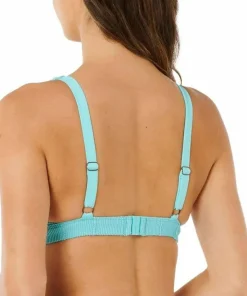 New Women's Vibe Surf Multi Fit V Neck Bikini Top Badkläder Dam