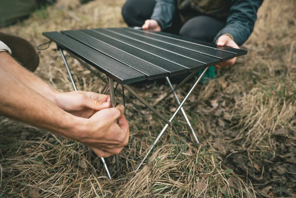 Robens Adventure Aluminium Table S Black