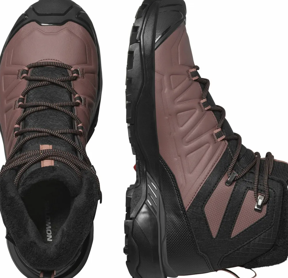 Women's X Ultra Snowpilot Waterproof Black/Peppercorn/Cognac Vandringsskor & Vandringskängor Dam